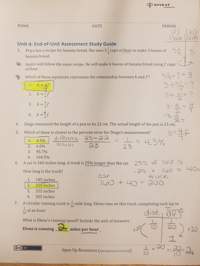 Student and Family Resources - MRS. HAINES 6TH GRADE MATHEMATICS